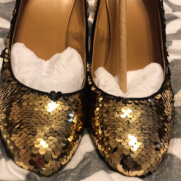 NWT J Crew Etta sequin heels ✨ - Picture 2 of 8